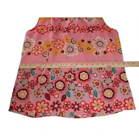 7th Avenue Design Studio New York & Co V-Neck Top Women's Size Large Front Tie - Picture 6 of 12